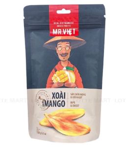 Date 27 Xoài Sấy Dẻo/Xoài Sấy Phủ Socola Đen/Xoài Sấy Dẻo Phủ Matcha/Xoài Sấy Dẻo Phủ Socola Dừa Mr Viet 100G