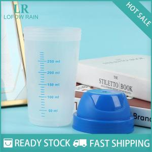 LF Wholesale✨Flash Sale ✨ 300ml Shaker chai sáng tạo Milkshake protein bột trộn chai Lắc cup