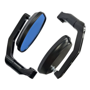 กระจกมองกระจกมองหลังรถจักรยานยนต์ป้องกันการสั่นไหวช่วยเพิ่มความทนทานกระจกมองข้างป้องกันการสั่นสะเทือนใช้งานง่ายสำหรับ FGJ-037-B