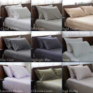 Weavve Signature TENCEL™ Fitted Sheet Set (Fitted Sheet + Pillow case) [bed sheet  bed linen  bedding  pillowcase]