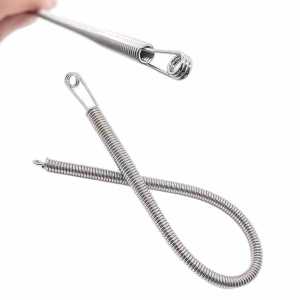 Dụng cụ luồn thun Lò xo tiện lợi sử dụng sỏ dây luồn quần chất liệu Inox