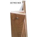 Kệ gỗ treo quần áo chữ A mẫu mới nhất. 