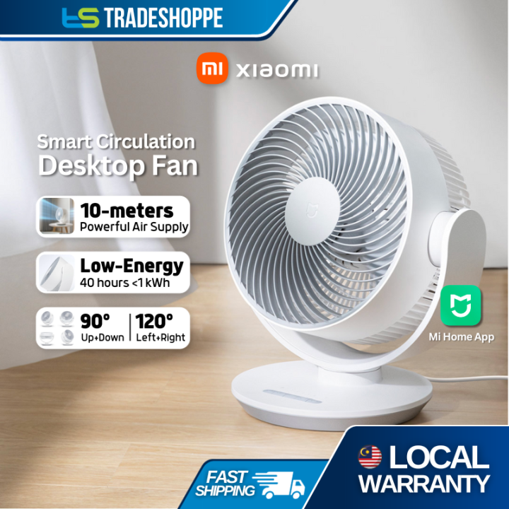 Xiaomi Mijia Smart DC Variable Frequency Circulation Fan Desk 10 meters ...