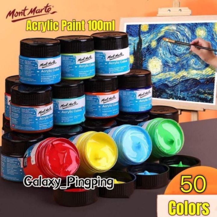 100ml Mont Marte Acrylic Paint | Lazada PH