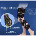 0-120 Degrees Adjustable Hinged Knee Leg Brace Support & Protect Knee,knee joint fixator. 