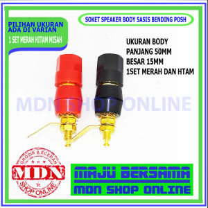 Soket Speaker Binding Posh Bending Posh Double Set 2pcs