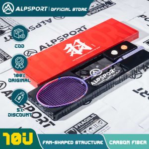 Vợt cầu lông ALP - SPORT GJ 10U G6 Sức Căng 32LBS 100% Sợi Full Carbon Siêu Nhẹ tặng kèm hộp và dây cuốn