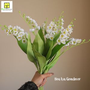 Hoa linh lan giả hoa lụa đẹp cao cấp như thật