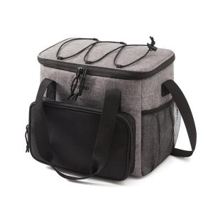 14L Waterproof Leak-Resistant Lunch Bag with Shoulder Strap 14L Portable Thermal Lunch Bag Durable Waterproof Food Storage Box Insulated Cooler Ice Case Oxford Dinner Backpack for Camping Icebox