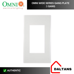 OMNI GANG WIDE PLATE SERIES 1 GANG 2 GANG 3 GANG WWP