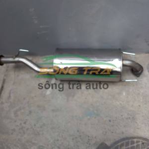 ỐNG XẢ/ BẦU BÔ ĐOẠN CUỐI TOYOTA INNOVA 2006 - 2015. HÌNH ẢNH LÀ BÔ CHẤT LIỆU INOX SIÊU BỀN. SHOP CÓ THÊM LỰA CHỌN HÀNG THƯỜNG.