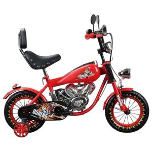 ร้านไทย จักรยานเด็กทรงฮาเล่ เท่พร้อมไฟตกแต่ง เบาะนั่งนุ่มๆแข็งแรงทนทาน