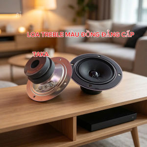 Mới về Loa treble 10cm hiệu M Audio từ kép đại xương màu đồng màng giấy gân tẩm dầu giá 1 chiếc