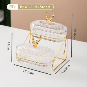3 Tier Dessert Display Stand Multi Layer Fruit Plate Tray Party Platter Serving Fruit Bowl Fruit Plate With Rack