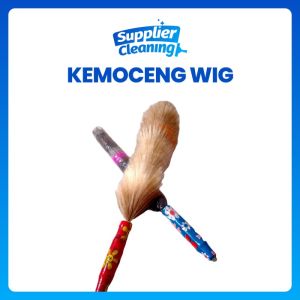 Kemoceng wig bulu sintetis 45cm/ kemoceng duster pembersih debu