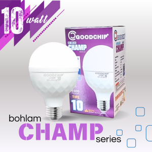 BOHLAM CHAMP SERIES 10 WATT GOODCHIP GC-8810C LAMPU CHAMP SERIES SUPER TERANG 10 WATT GOODCHIP
