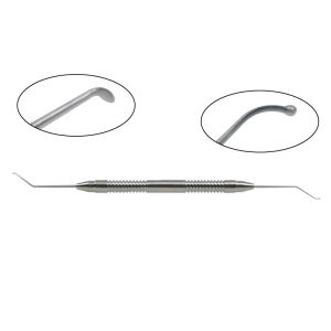 GREATLH Ophthalmic Double Head Phaco Chopper Seibel Chopper Ophthalmic Instrument Eyelid Surgical Tools Stainless Steel