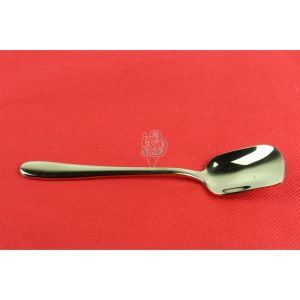 ช้อนไอศครีม สแตนเลสเกรด SUS 304 แบบหนาอย่างดี ช้อนตักผลไม้ ขนมหวาน ไอศกรีม ไอติม มี 3 สี