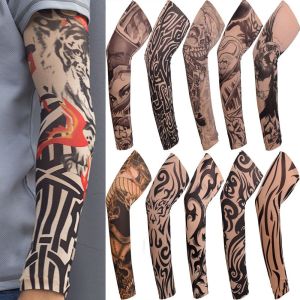 1Pcs Sportswear UV Protection Summer Cooling Outdoor Sport Running Flower Arm Sleeves