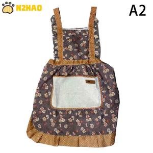 【N2HAO】 Cotton Canvas Floral For WomenS Kitchen Oilproof Apron With Pockets And Adjustable Waist Belt Waterproof Sleeveless Bib Apron