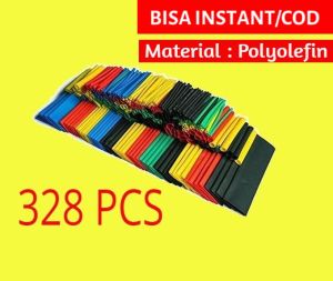 Selongsong Pelapis Kabel Insulasi Heat Shrink Tube 328 PCS - DHS3