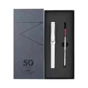 Lamy German Hunter Treasure Bead Pen 50th Anniversary Business Neutral Pen Mens and Womens Gift Box Set Student Signature Pen (Free carving)