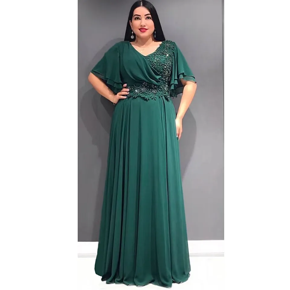 African Dresses for Women Plus Size Lady Africa Clothes Dashiki Ankara  Outfits Gown Kaftan Muslim Wedding Party Long Maxi - African Boutique
