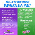 Kids Bodyfense Immune-Boosting Vitamin C, Zinc & Iron and EatWell Veggies & Berries Appetite Booster Vitamins & Minerals. 