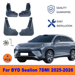 4Pcs Mud Flaps For BYD Sealion 7DMI 2025-2026 - Splash Guards Front & Rear Wheel Fender Mudguards Car Exterior Protection Parts