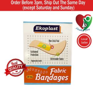 Ekoplast Flexible Fabric Bandages / Plaster Luka 优膏粘性胶布 20S EXP: 6/2027