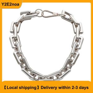 【Local shipping】 Punk Hip Hop Choker Chunky Chain Necklace Statement Fashion Charm Jewelry