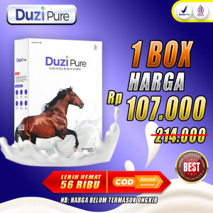 100% ORIGINAL Duzi Pure Susu Kuda Liar Lombok Murni Paket 1-5 Box