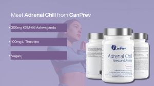 CanPrev Adrenal Chill – Hỗ Trợ Thư Giãn Cân Bằng Tinh Thần & Giảm Căng Thẳng - Hỗ trợ giảm cảm giác căng thẳng trong sinh hoạt - Hỗ trợ cải thiện sự tập trung và trạng thái tỉnh táo
