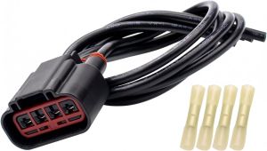 WPT688 HVAC Blower Motor Resistor Connector Wire Harness Pigtail Compatible with Ford Expedition 2010-2017 F-150 2010-2014 Lincoln Navigator 2011-2017 - Replaces 3U2Z14S411ZEA S1763