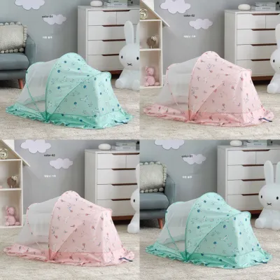 Màn mùng chụp sơ sinh gấp gọn mã họa tiết cao cấp