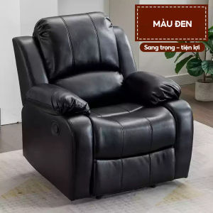 Ghế sofa đơn thư giãn ghế làm nail nối mi cao cấp tùy chỉnh độ ngả lưng bàng nút bấm