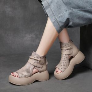 Womens Summer New Versatile Thick Sole Fashion Sandals