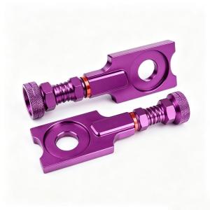 CNC Aluminum Chain Adjuster Brake Arm Adjuster For  LC135 F1 V8 Rear Axle Chain Tensioner Modify Part 5 Colors Option