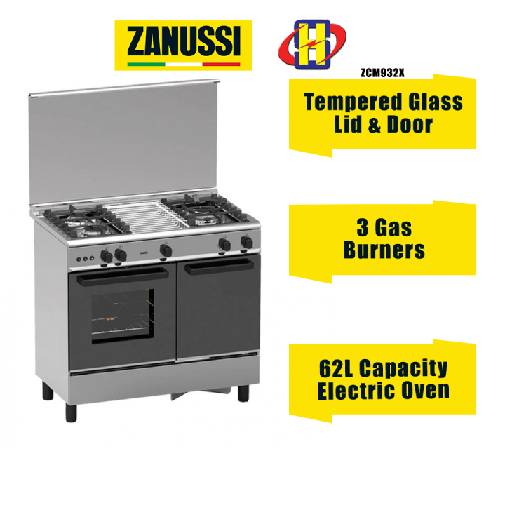 Zanussi store range cooker