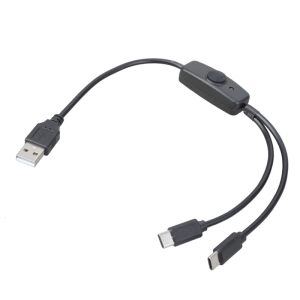 Cáp đa dây sạc chuyển USB sang USB C Cáp 2 trong 1 nhiều dây sạc loại C kết nối với thiết bị chuyển mạch cho máy tính bảng
