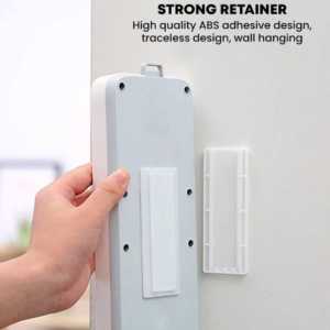 PEREKAT POWER STRIPDUDUKAN TEMPEL DIDINDING STOP KONTAKREMOTE GANTUNGAN TEMPELAN ORGANIZER