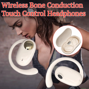 Wireless Bone Conduction Touch Control Headphones 180° Rotating Open OWS Bluetooth Headset 360° Stereo HiFi Sound Headsets