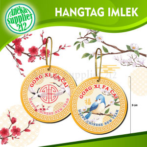 Tag Imlek - Han Tag Imlek - CNY-Type2- Motif Burung