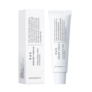345 Relief Cream 50ml | Facial Moisturizer Soothing Hydrating Moisturizes Blemishes Care for Balanced Skincare