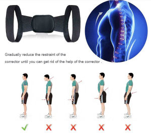 Hunchback Correction Belt Adult Preventing Myopia Back Posture Straightening Waist Belt