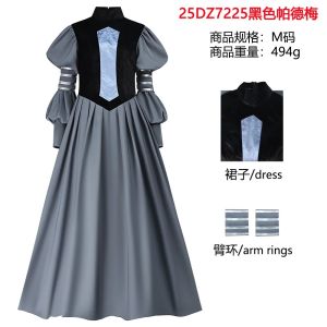 Women Padme Cosplay Amidala Costume Dress Outfits Movie Space Battle Clothes Fantasy Dress Up Halloween Carnival Party Suit
