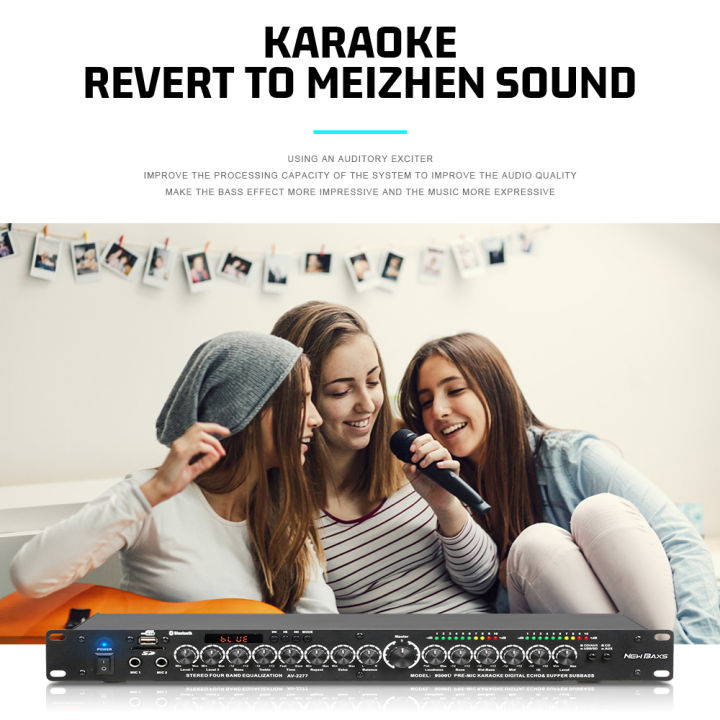 NEW BAXS [COD] Original 9500U high-end professional KTV effector front ...