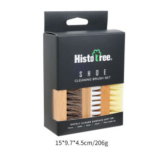 Suede snow boots curved wire horsehair brush suede rubber brush shoe brush multifunctional household brush solid wood cleaning and care brush