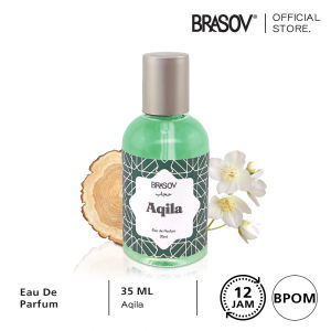 BRASOV Hijab Parfum Wanita 35 ML Eau De Parfum Fragrance Parfum Spray Halal BPOM XX-CT-BR