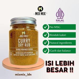 Mixmix Dry Rub Spices - Bumbu Marinasi Serba Guna for Grill and BBQ - Halal Large Packaging